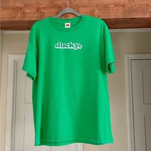 Lucky 🍀 St Patricks Day Now and Zen T-Shirt Size XL